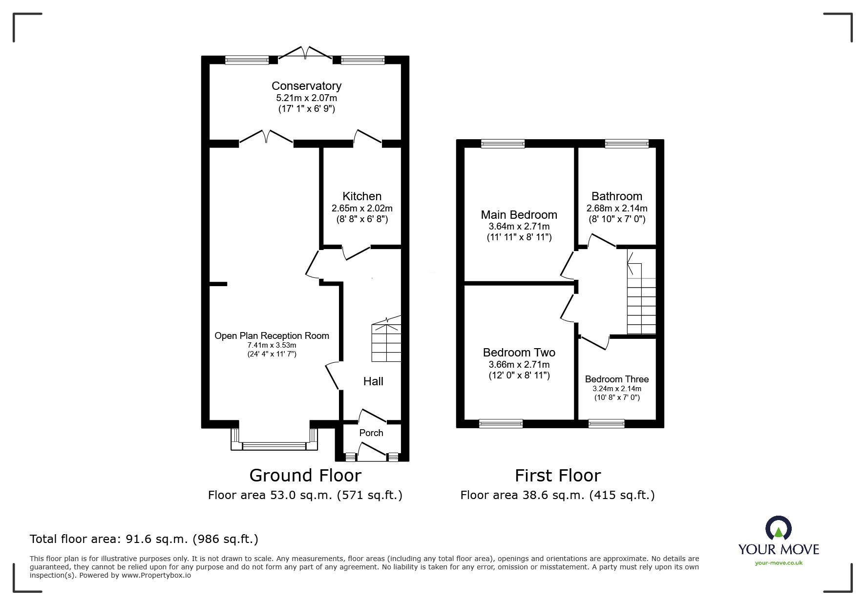 Floorplan of 3 bedroom Mid Terrace House for sale, Howarth Road, London, SE2