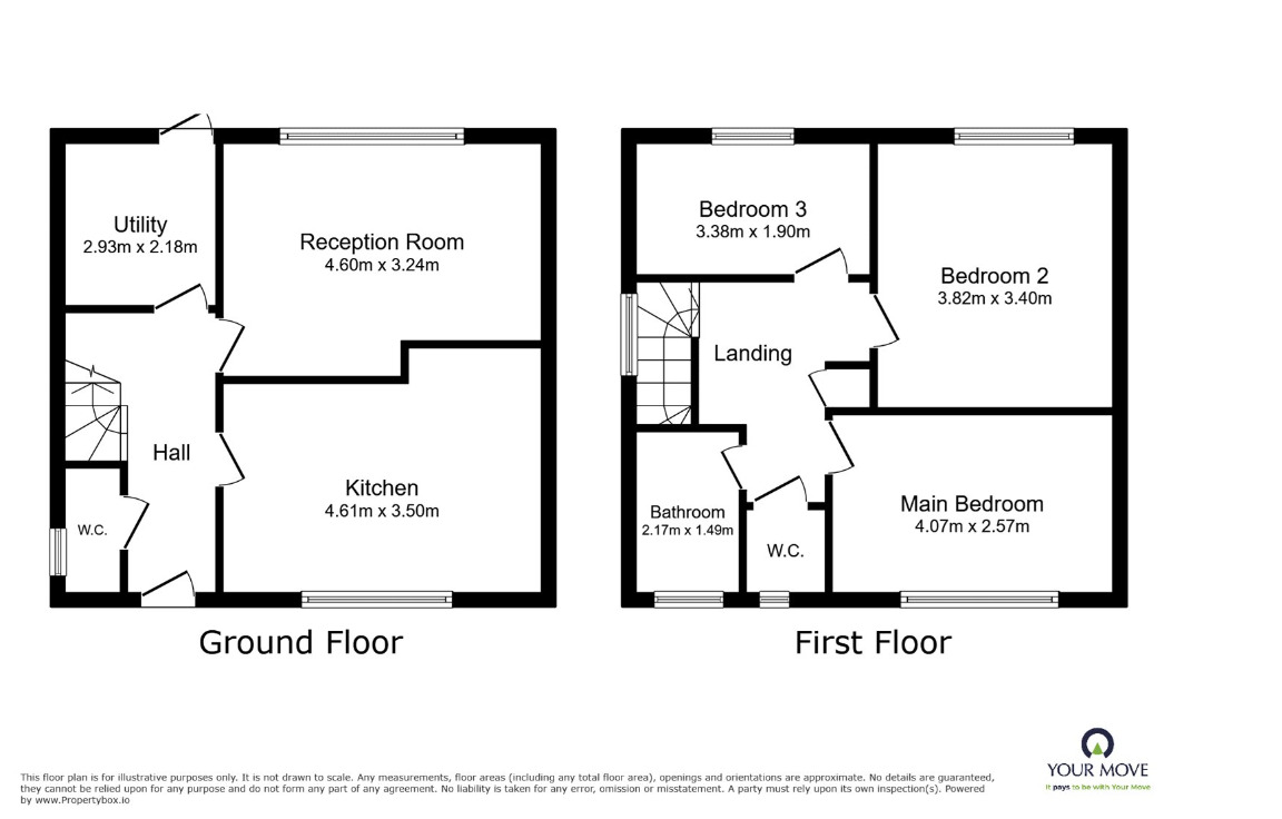 Floorplan of 3 bedroom Mid Terrace House for sale, Sewell Road, London, SE2