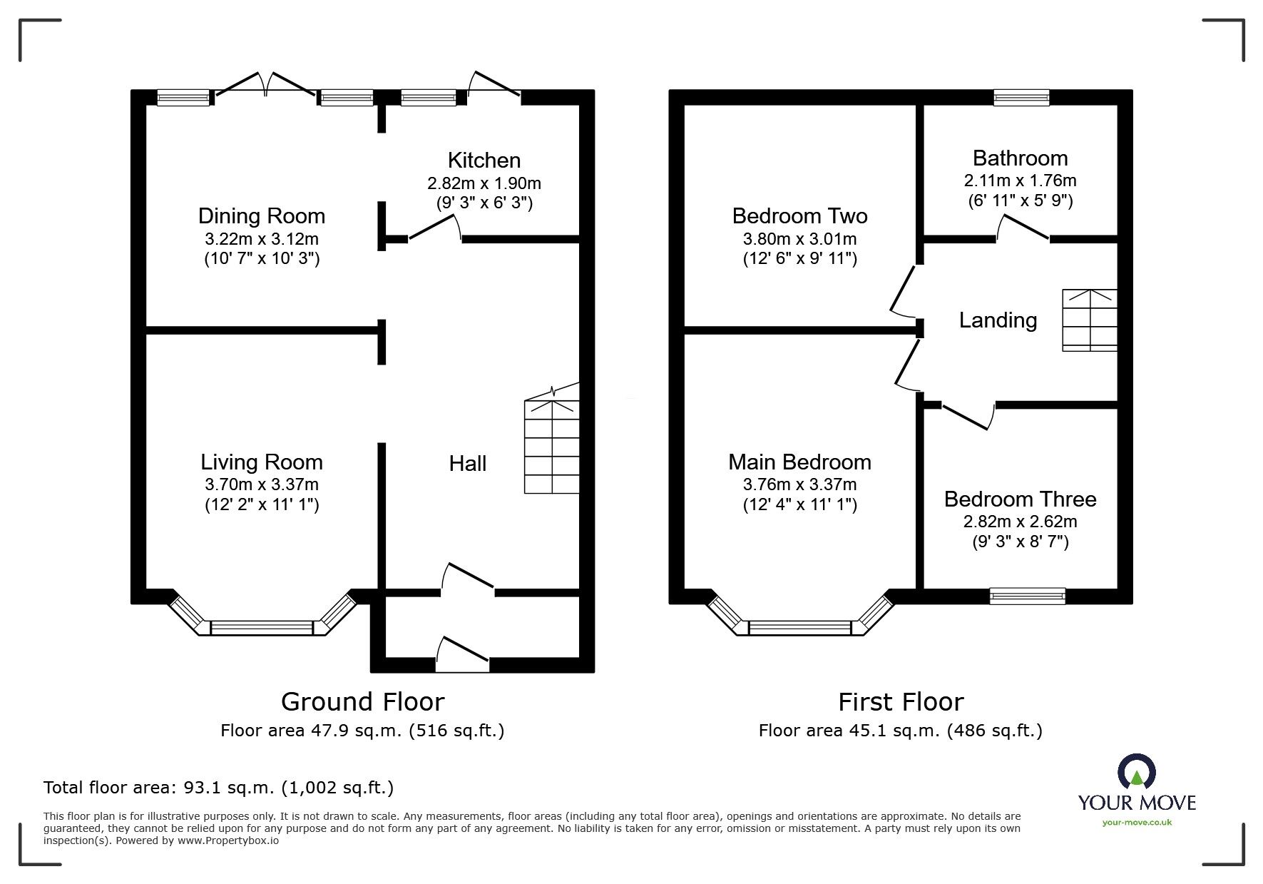 Floorplan of 3 bedroom Mid Terrace House for sale, Commonwealth Way, London, SE2