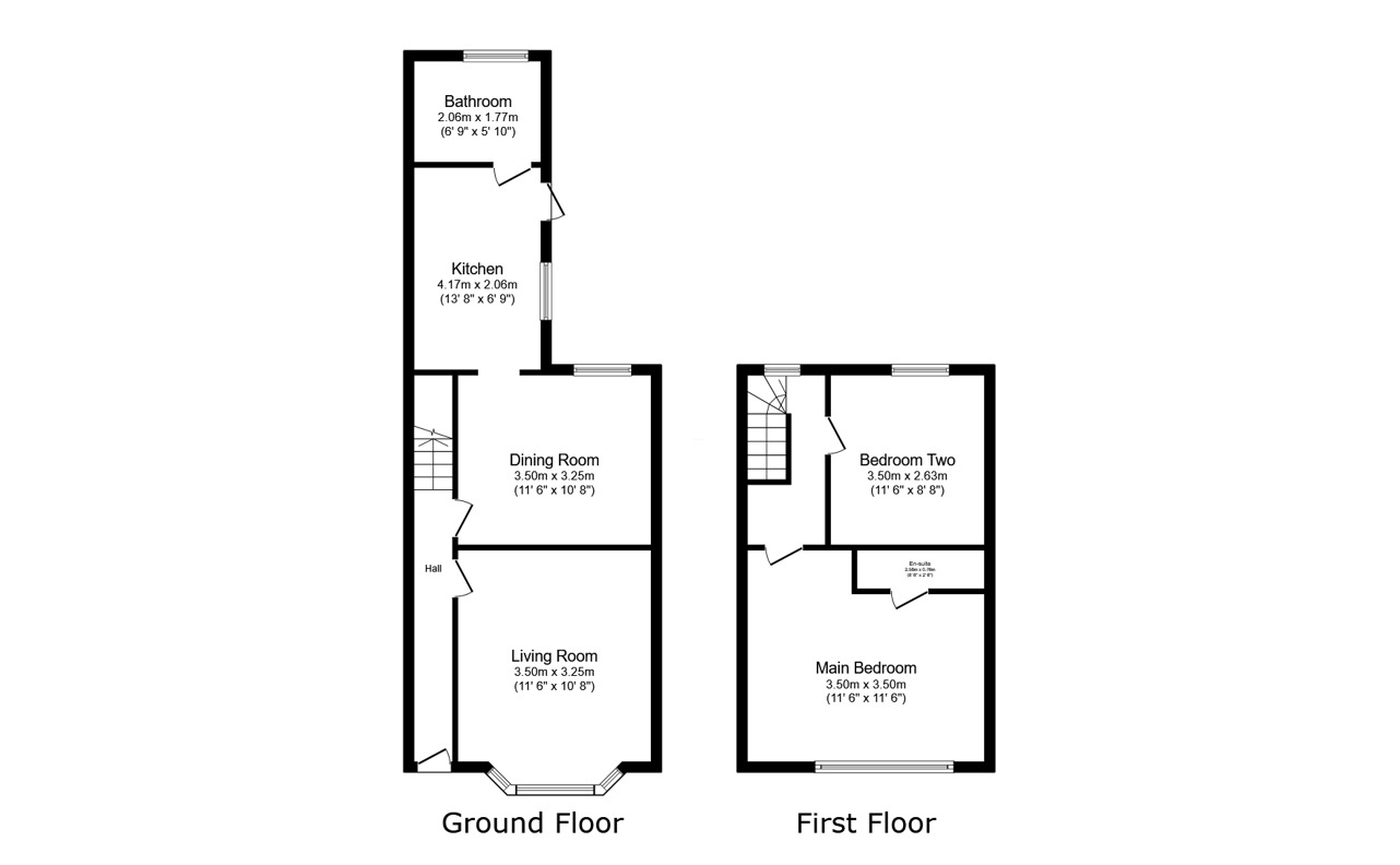 Floorplan of 2 bedroom Mid Terrace House for sale, Howarth Road, London, SE2
