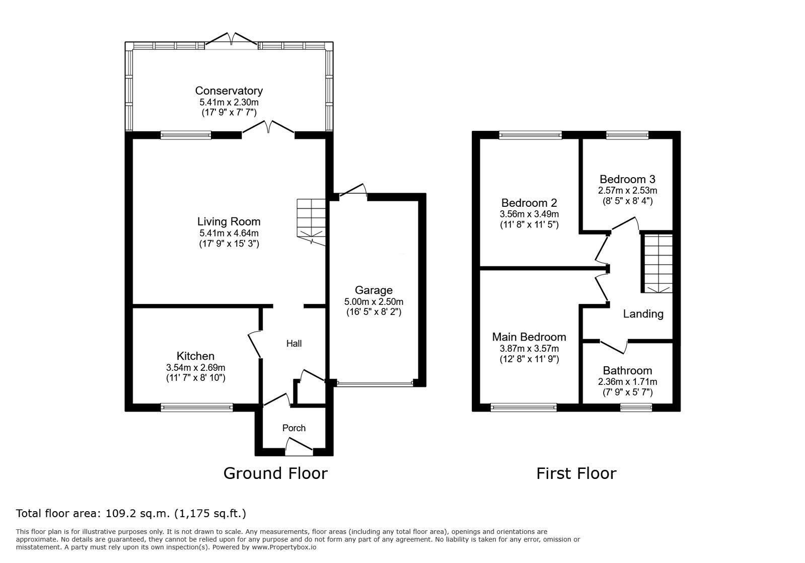 Floorplan of 3 bedroom Semi Detached House for sale, Epstein Road, London, SE28