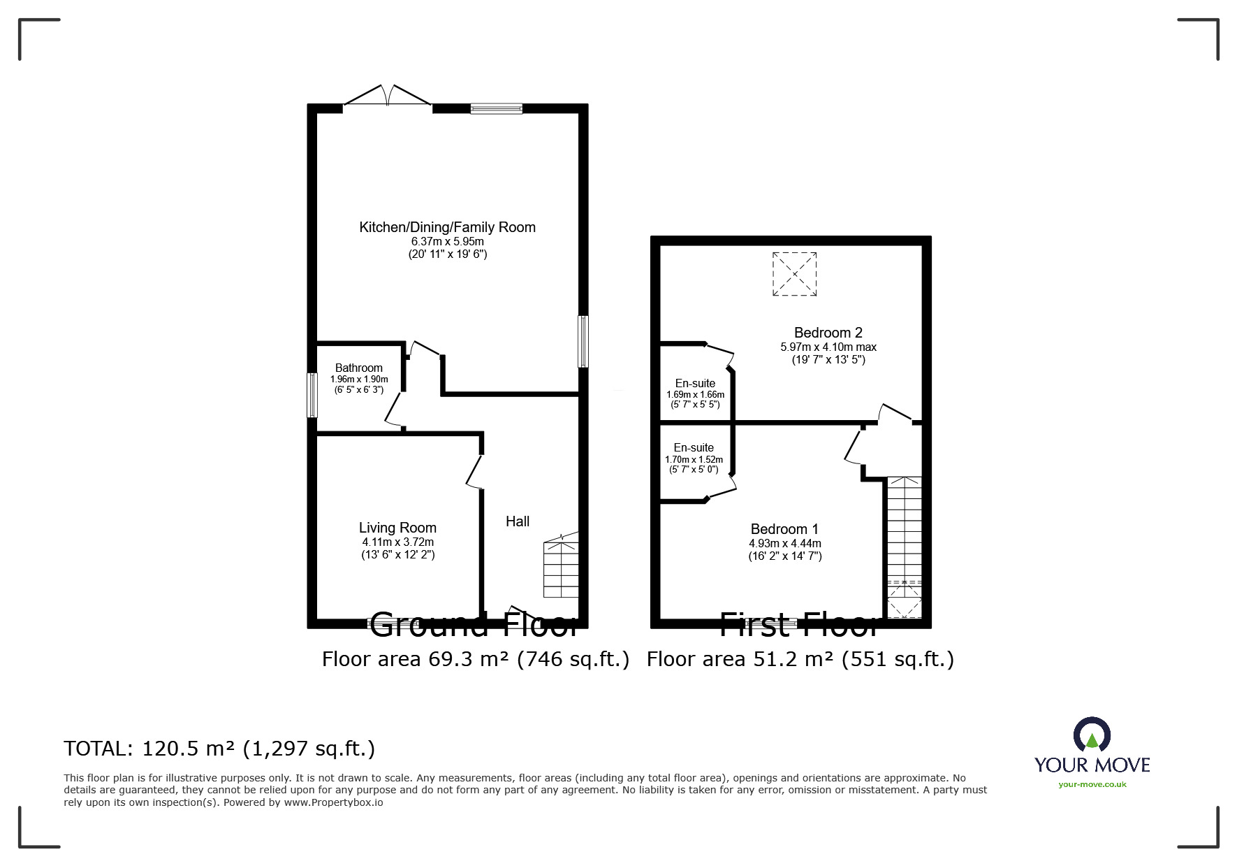Floorplan of 3 bedroom Detached Bungalow for sale, Church Mews, Minsthorpe Lane, South Elmsall, West Yorkshire, WF9