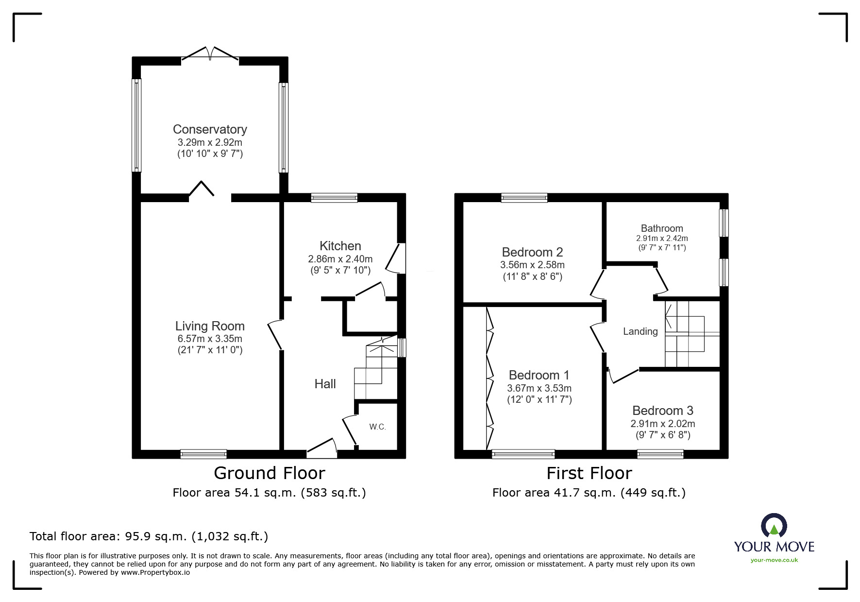 Floorplan of 3 bedroom Semi Detached House for sale, Blackburn Lane, Worsbrough, South Yorkshire, S70