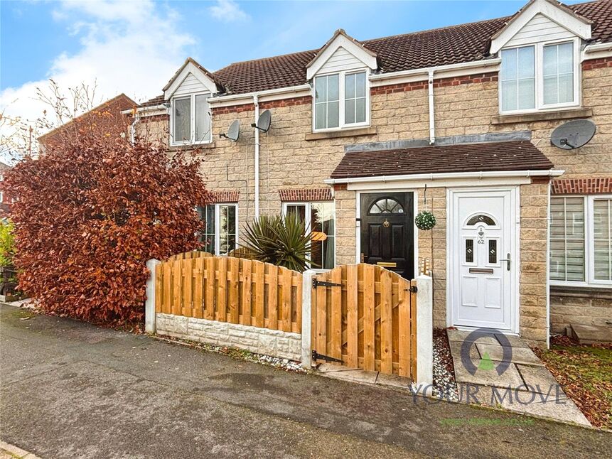 Main image of 2 bedroom Mid Terrace House for sale, Chestnut Crescent, Barnsley, South Yorkshire, S70