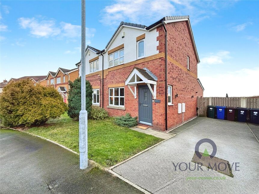 Main image of 3 bedroom Semi Detached House for sale, Storrs Wood View, Cudworth, South Yorkshire, S72