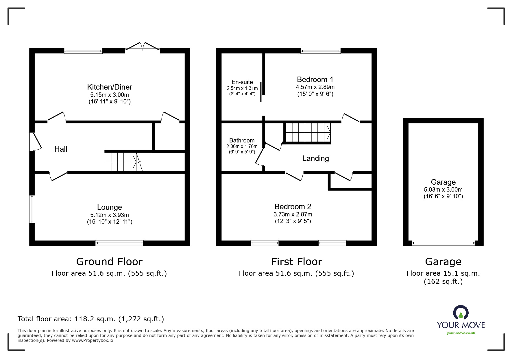 Floorplan of 3 bedroom Semi Detached House for sale, Bar Avenue, Mapplewell, Barnsley, S75
