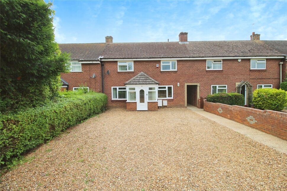 Main image of 3 bedroom Mid Terrace House for sale, Station Road, Oakley, Bedfordshire, MK43