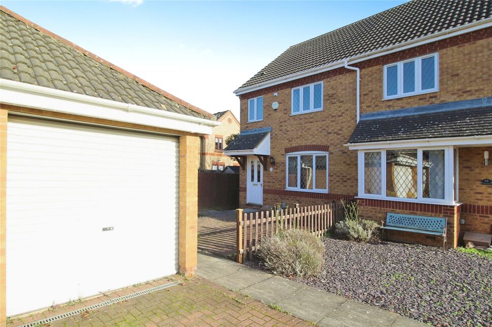 Main image of 3 bedroom Semi Detached House for sale, Cartmel Priory, Bedford, MK41