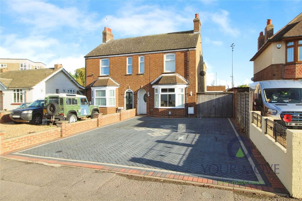 Main image of 3 bedroom Semi Detached House for sale, Bedford Road, Wootton, Bedfordshire, MK43