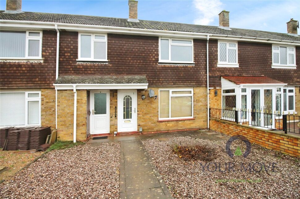 Main image of 3 bedroom Mid Terrace House to rent, Clyde Crescent, Bedford, Bedfordshire, MK41
