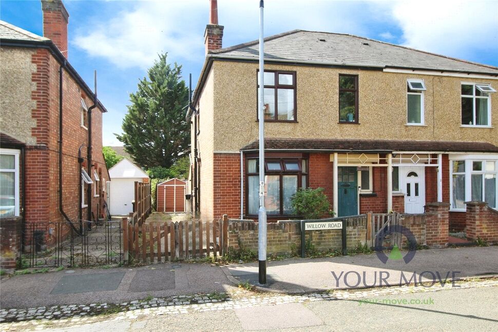 Main image of 3 bedroom Semi Detached House for sale, Willow Road, Bedford, Bedfordshire, MK42