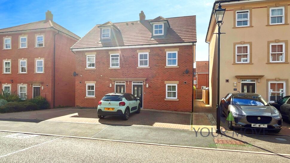 Main image of 3 bedroom Semi Detached House for sale, Danegeld Avenue, Great Denham, Bedfordshire, MK40