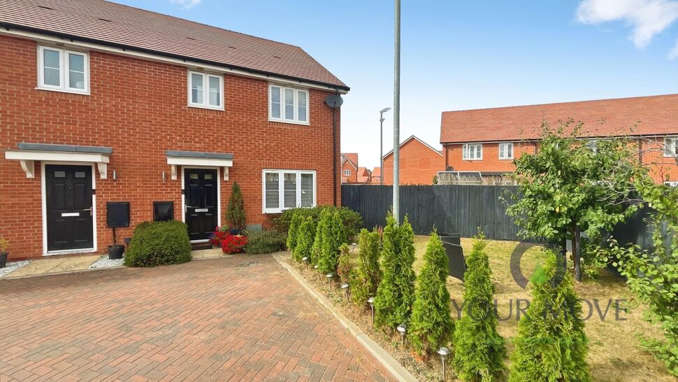 Main image of 3 bedroom End Terrace House for sale, Homestead Way, Houghton Conquest, Bedfordshire, MK45