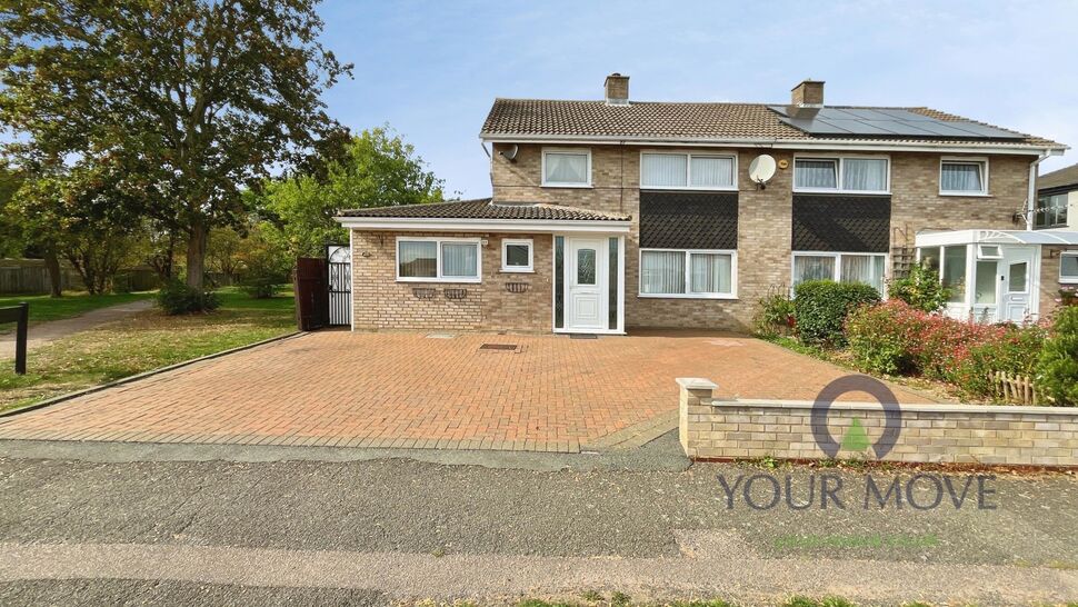 Main image of 4 bedroom Semi Detached House for sale, Windrush Avenue, Bedford, Bedfordshire, MK41