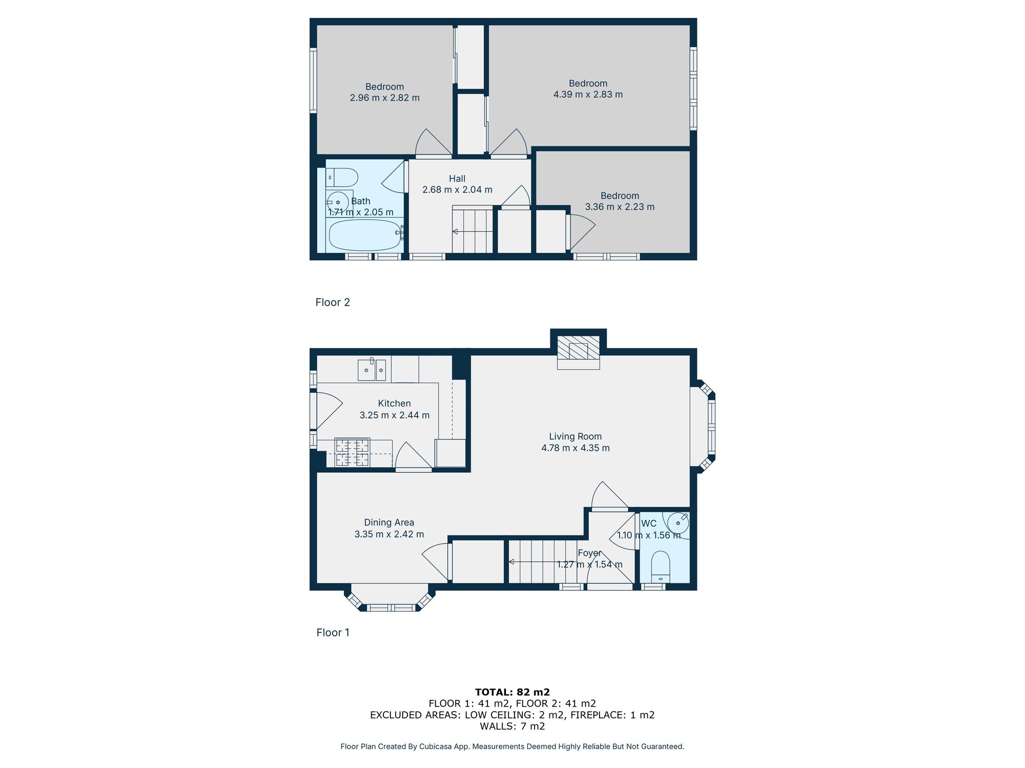 Floorplan of 3 bedroom Detached House for sale, Cowan Wilson Avenue, Blantyre, South Lanarkshire, G72