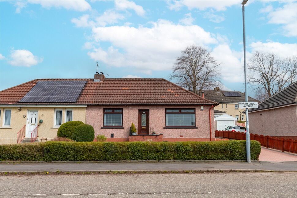 Main image of 2 bedroom Semi Detached Bungalow for sale, North Lodge Avenue, Motherwell, North Lanarkshire, ML1