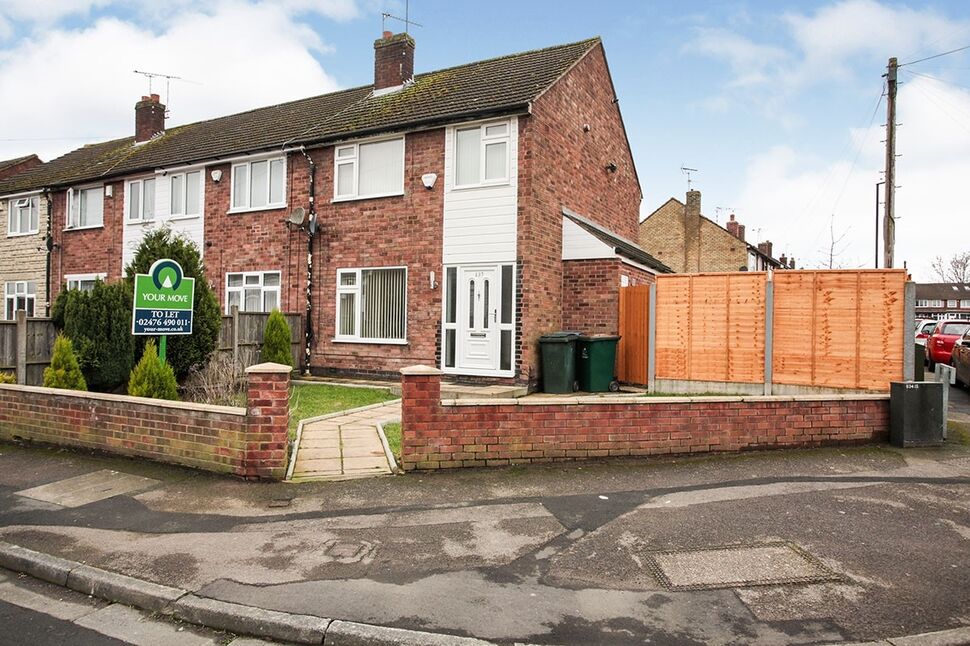 Main image of 3 bedroom End Terrace House to rent, Yewdale Crescent, Coventry, CV2