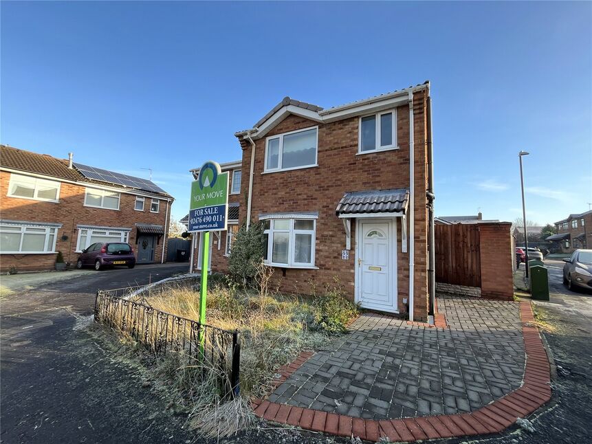 3 bedroom Semi Detached House for sale, Aintree Close, Bedworth, CV12