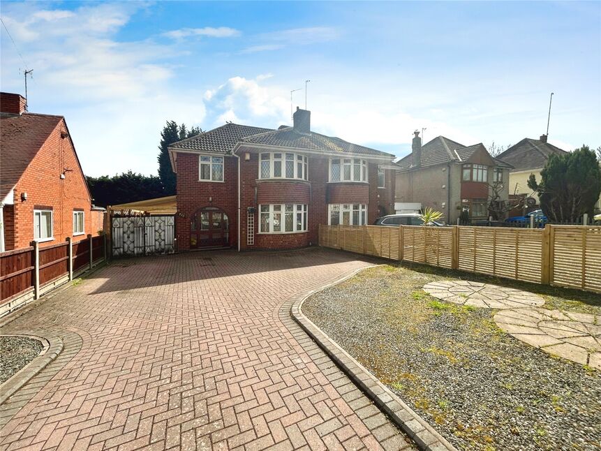 Main image of 3 bedroom Semi Detached House for sale, Newtown Road, Bedworth, Warwickshire, CV12