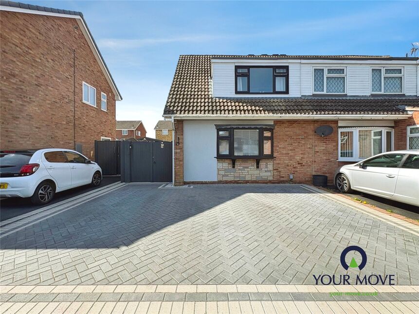 Main image of 3 bedroom Semi Detached House for sale, Mersey Road, Bulkington, Warwickshire, CV12