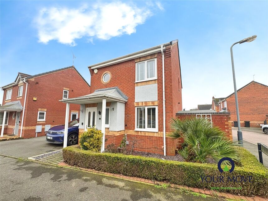 Main image of 3 bedroom Detached House for sale, Clover Way, Bedworth, Warwickshire, CV12