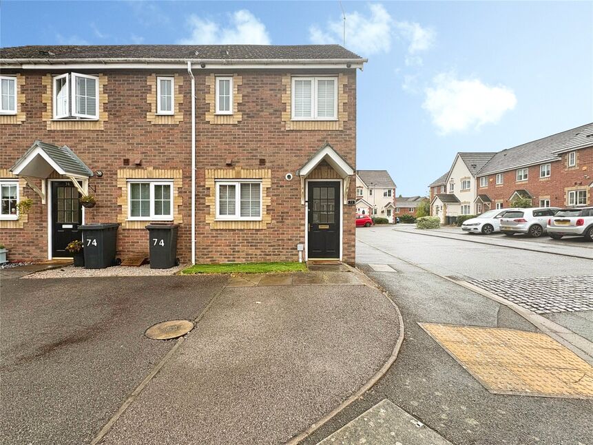Main image of 2 bedroom End Terrace House for sale, Hatters Court, Bedworth, Warwickshire, CV12