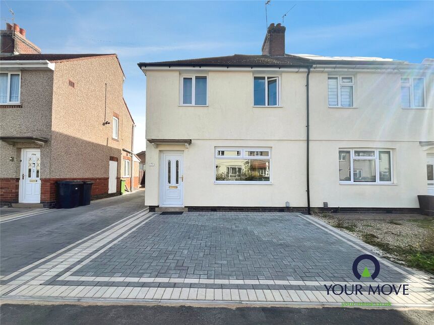 Main image of 3 bedroom Semi Detached House for sale, Alexander Road, Bedworth, Warwickshire, CV12