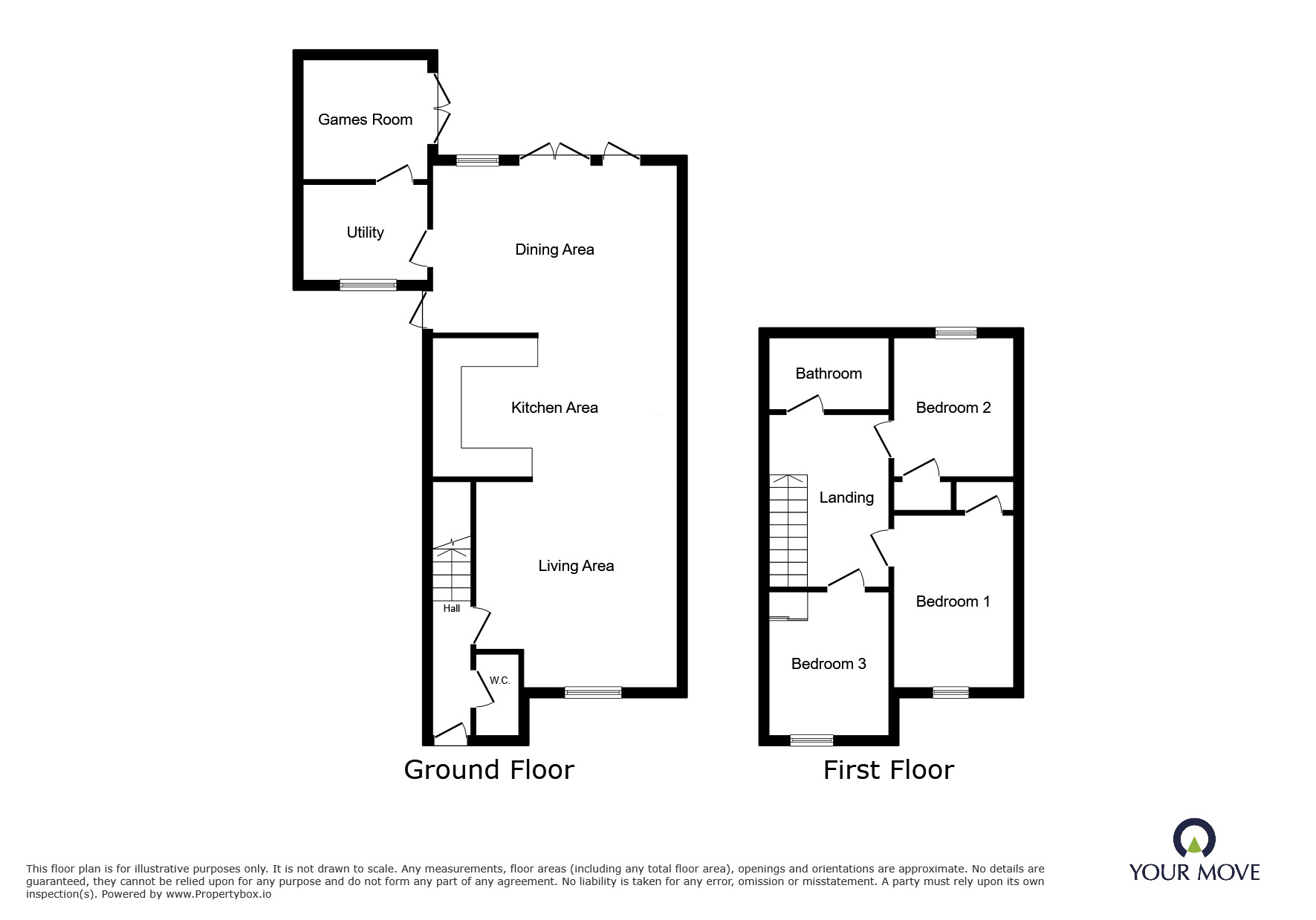 Floorplan of 3 bedroom Semi Detached House for sale, Heritage Drive, Longford, Warwickshire, CV6