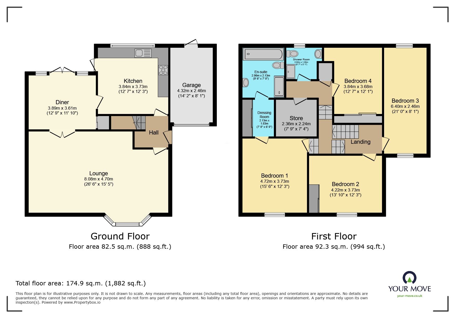 Floorplan of 4 bedroom Semi Detached House for sale, Victoria Road, Bexleyheath, DA6