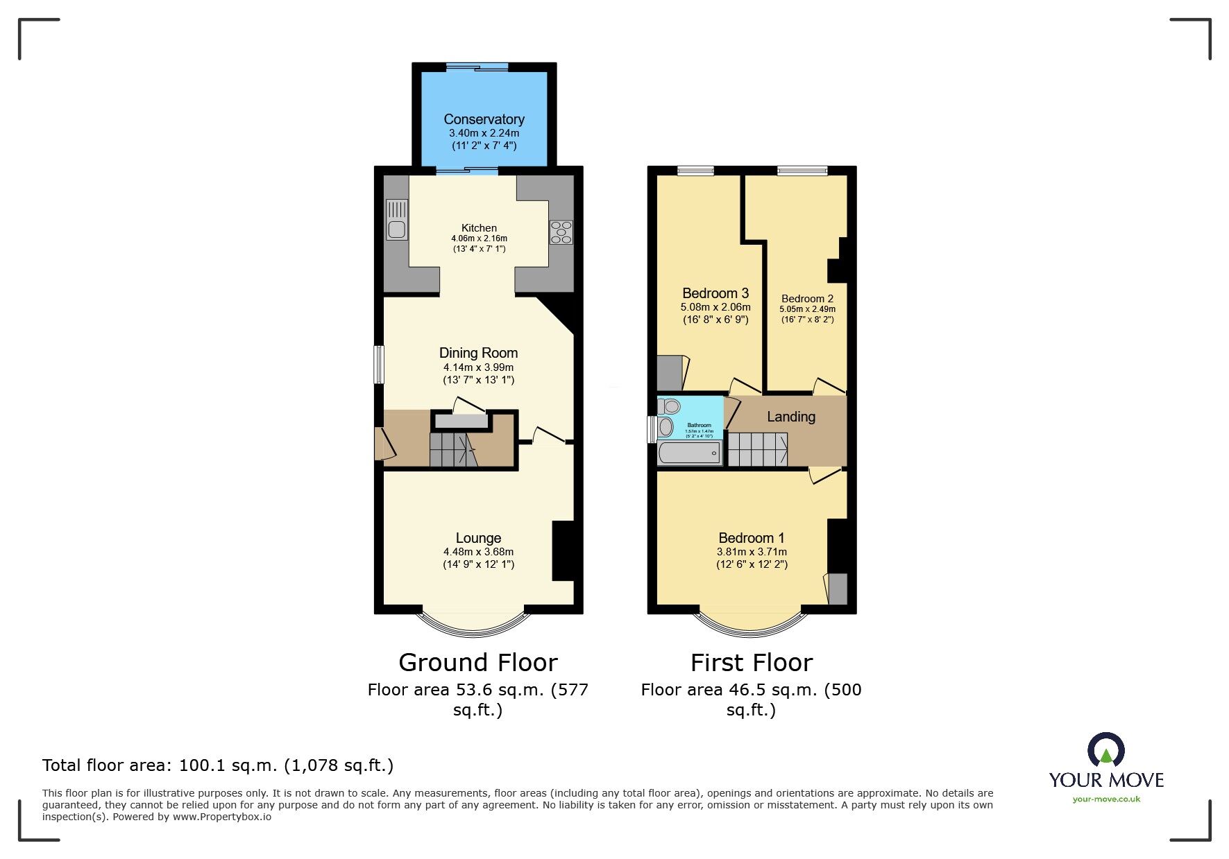 Floorplan of 3 bedroom Semi Detached House for sale, Lyme Road, Welling, DA16