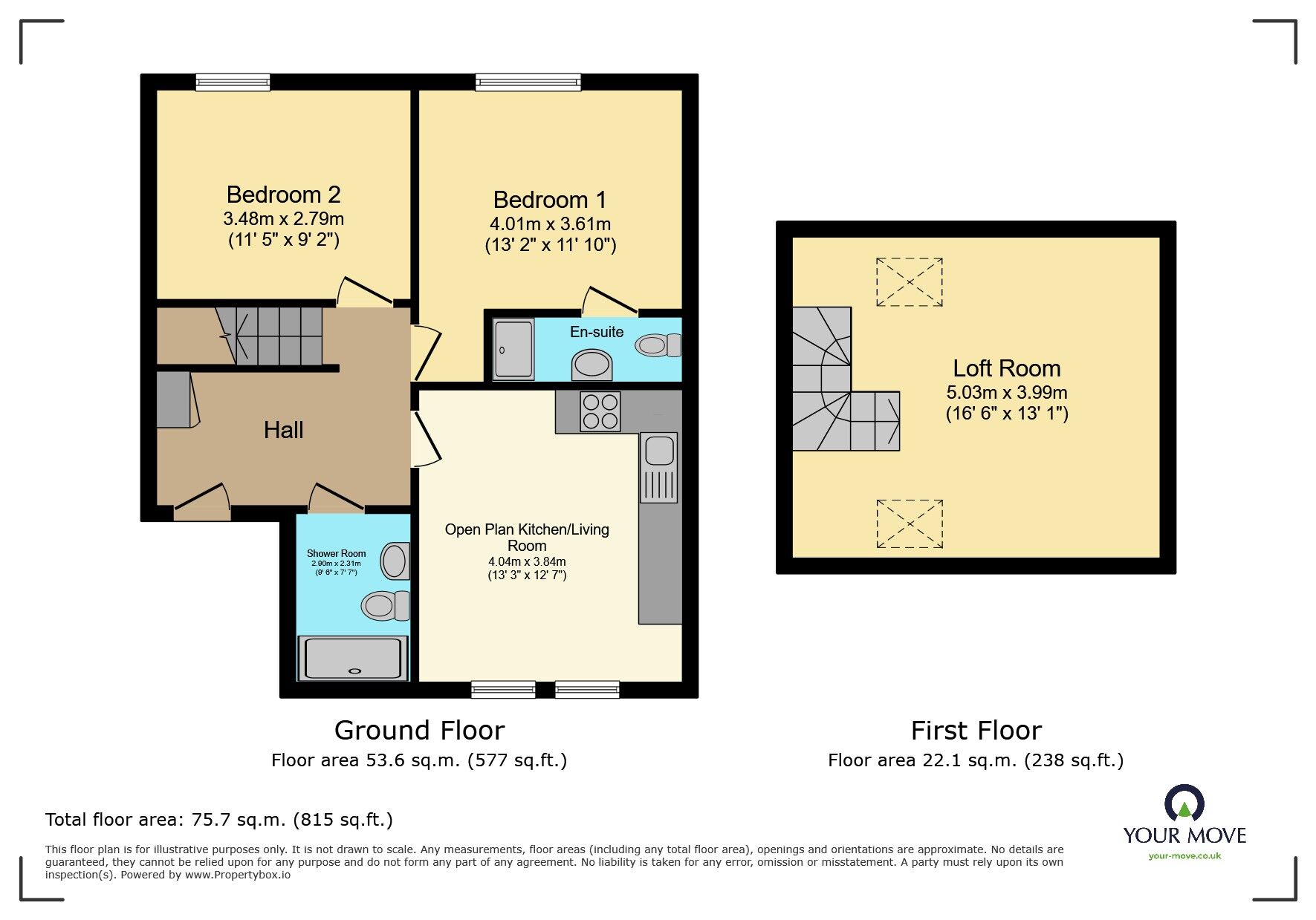 Floorplan of 3 bedroom Flat for sale, Crook Log, Bexleyheath, DA6