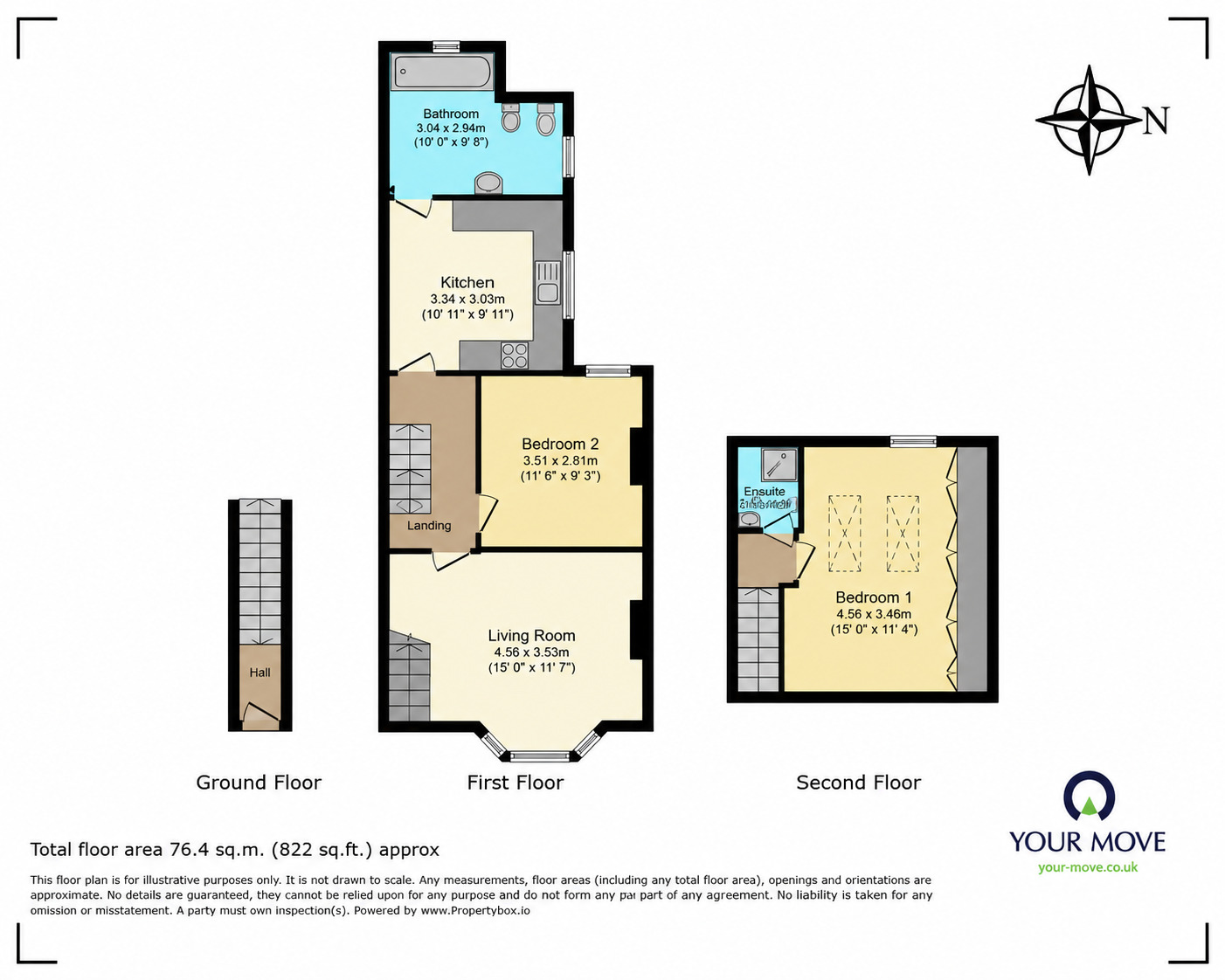 Floorplan of 2 bedroom Flat to rent, Woolwich Road, Bexleyheath, DA7