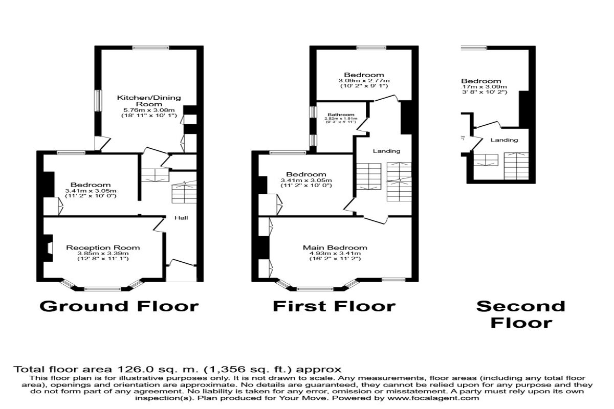 Floorplan of Property to rent, St. Johns Park, London, SE3