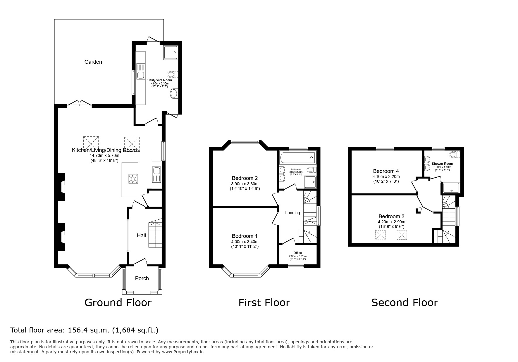 Floorplan of 5 bedroom Semi Detached House for sale, Begbie Road, London, SE3