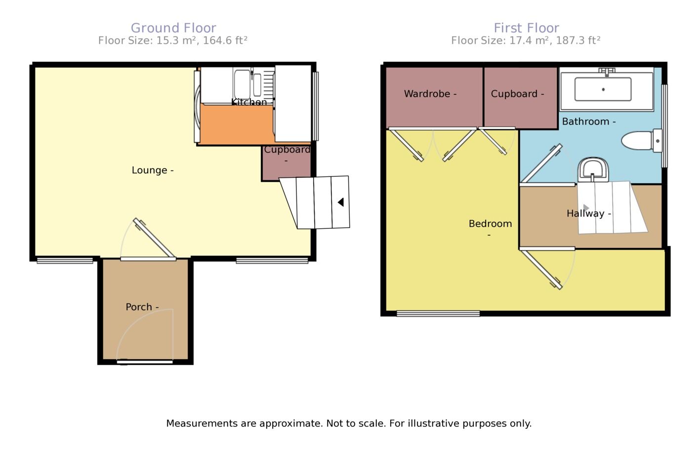 Floorplan of 1 bedroom  House to rent, Vetch Field Avenue, Lyppard Bourne, Worcester, WR4