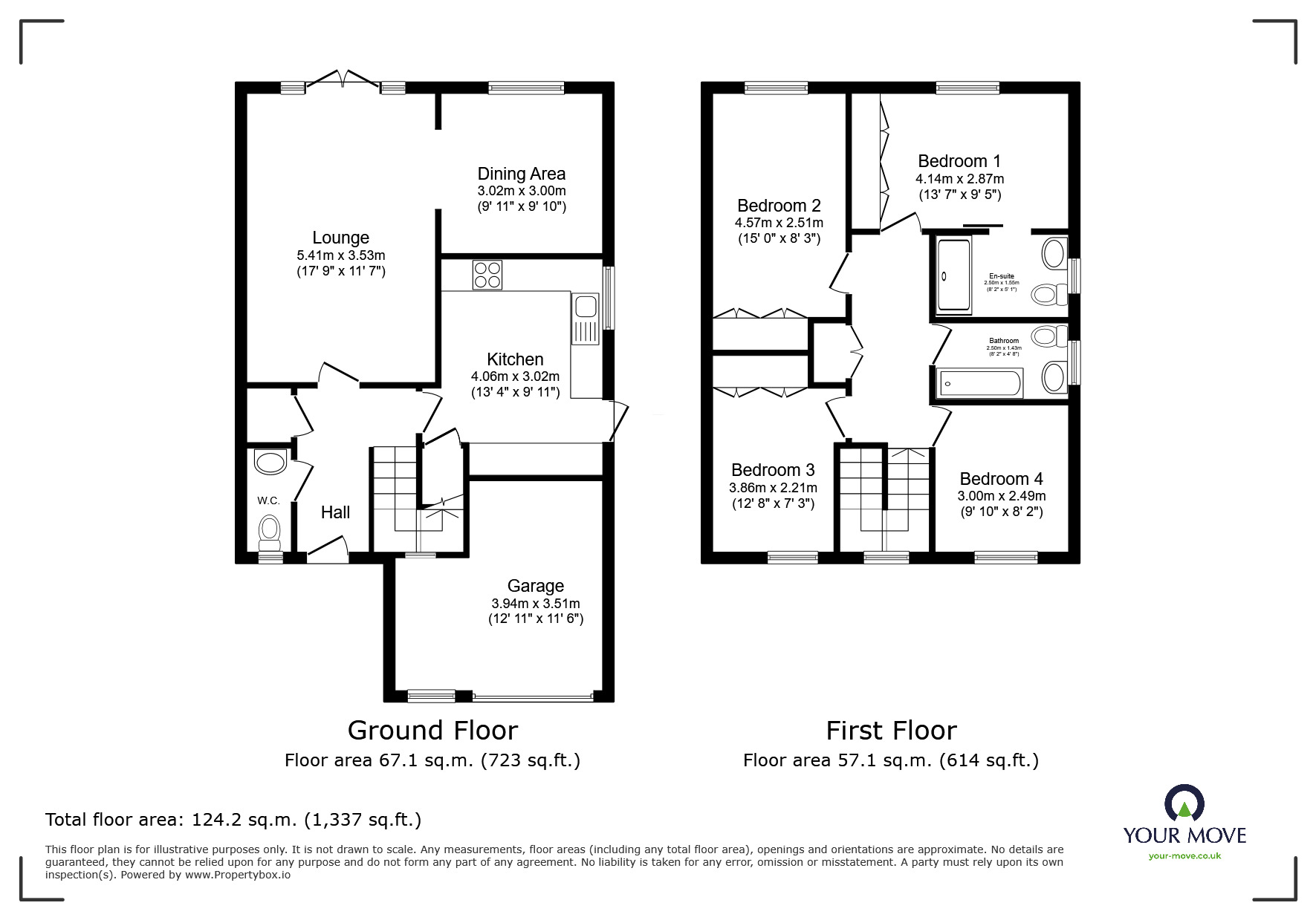 Floorplan of 4 bedroom Detached House for sale, Lansdowne Road, Bromley, BR1