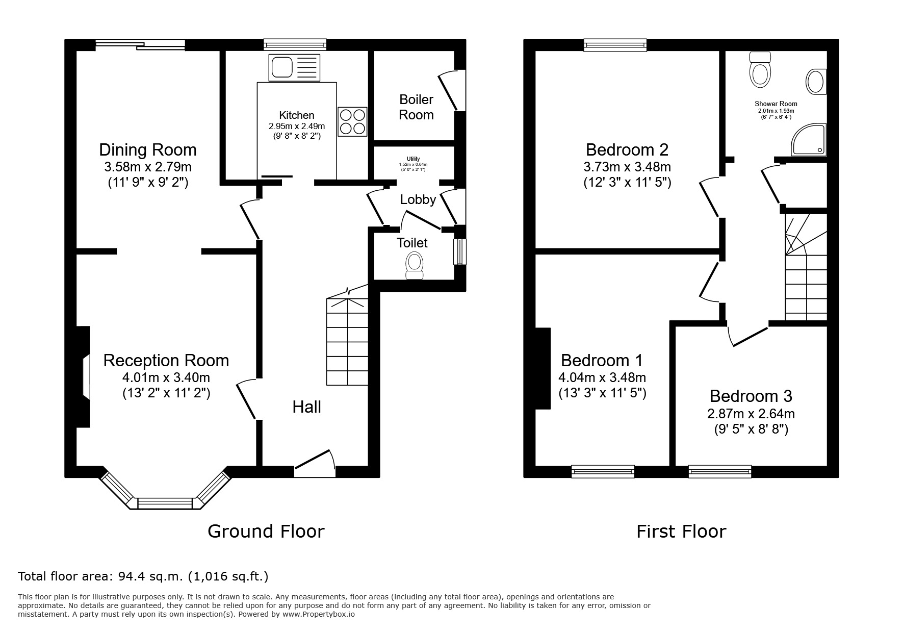 Floorplan of 3 bedroom Semi Detached House for sale, Empress Drive, Chislehurst, BR7