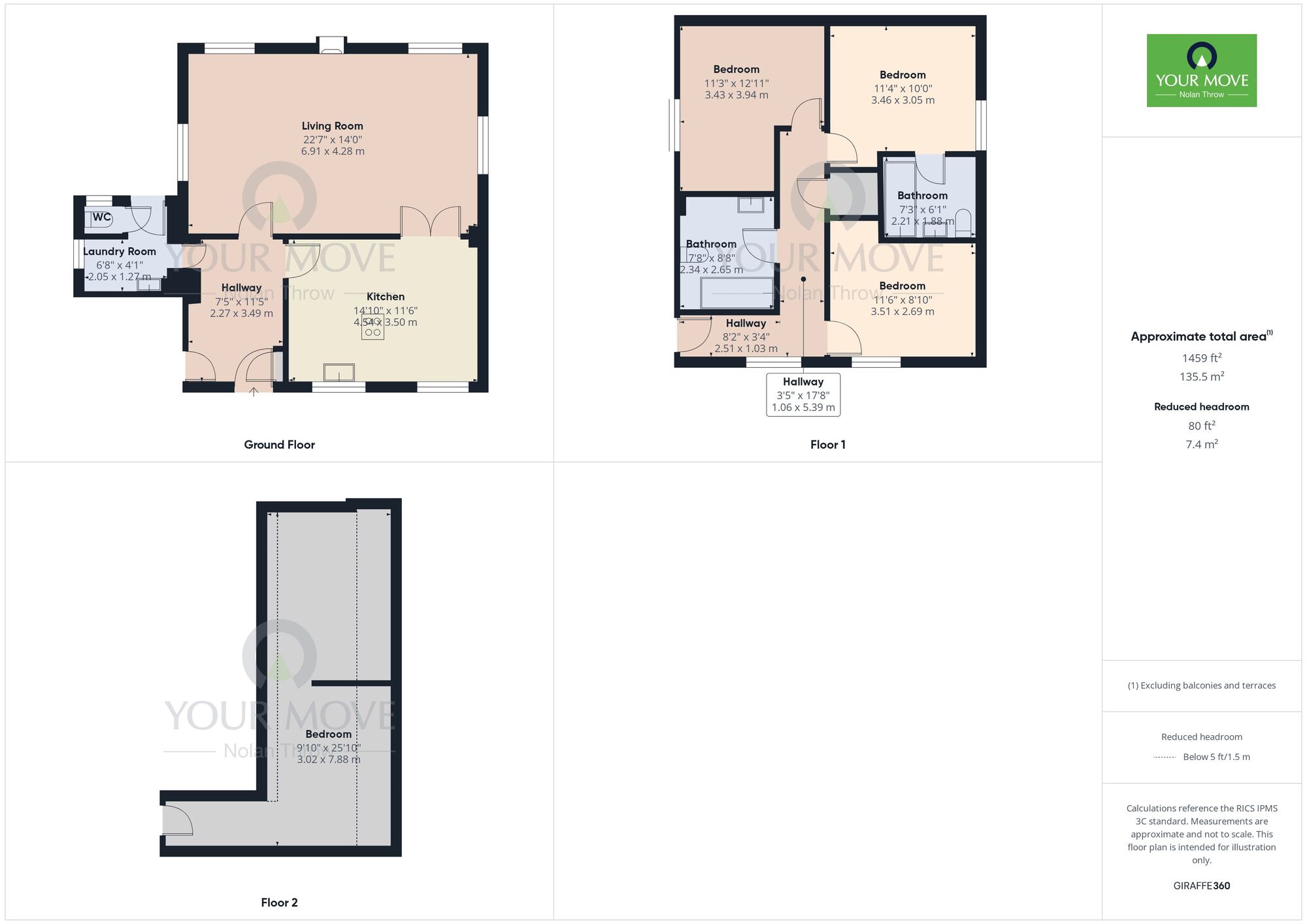 Floorplan of 4 bedroom Semi Detached House to rent, High Street, Weedon, Buckinghamshire, HP22