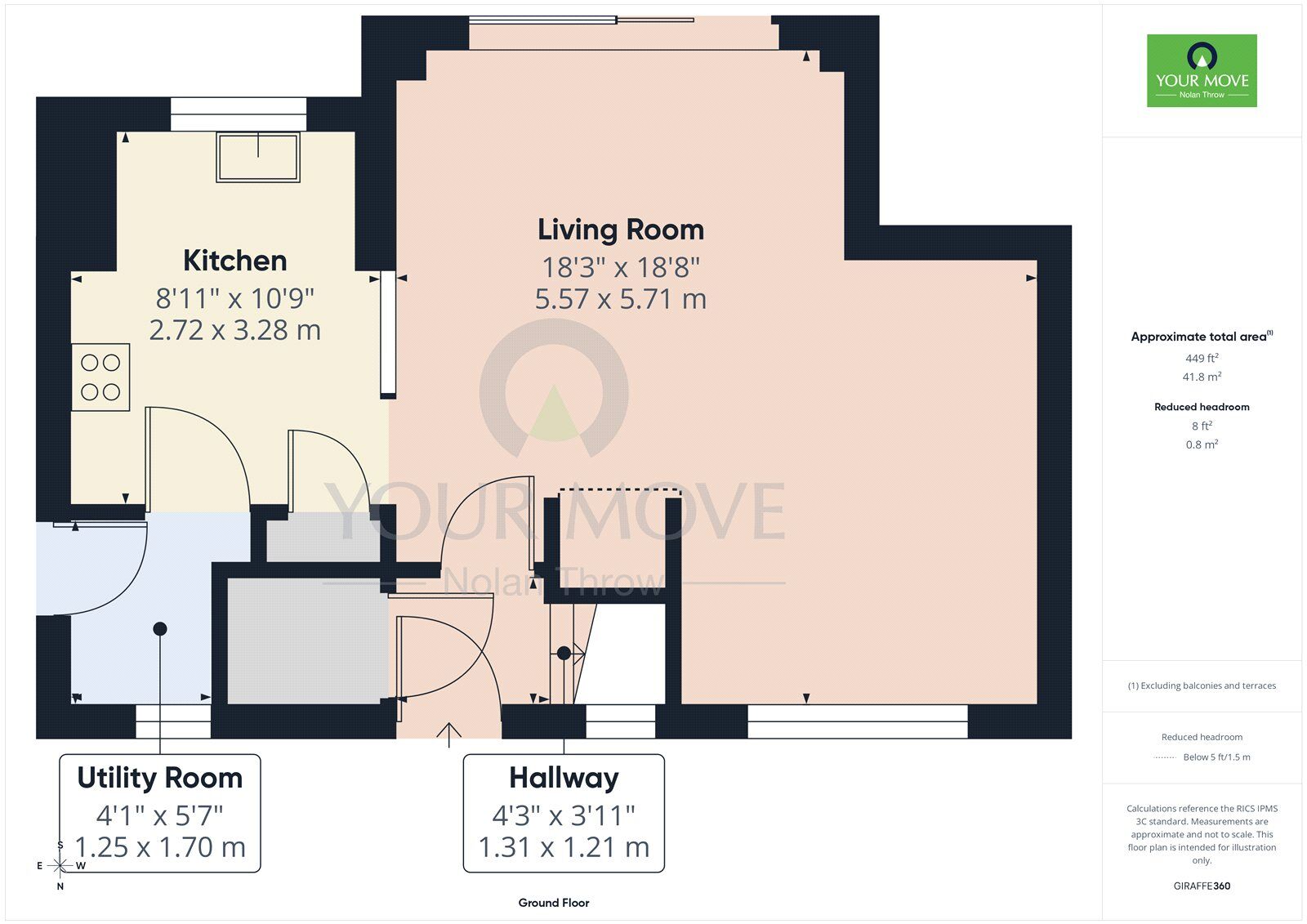 Floorplan of 2 bedroom Detached House to rent, Main Street, Chackmore, Buckinghamshire, MK18