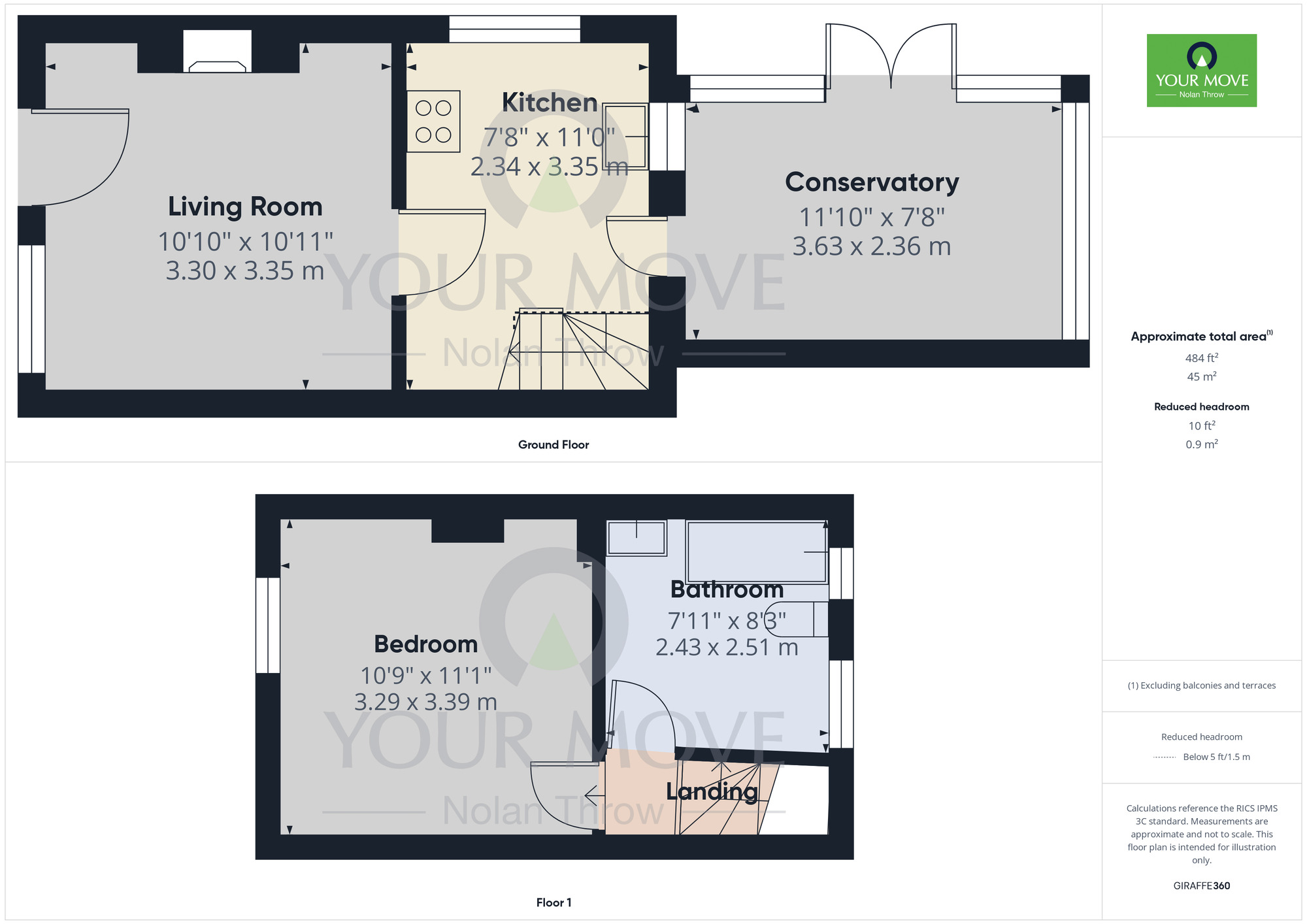 Floorplan of 1 bedroom End Terrace House to rent, Main Road, Drayton Parslow, Buckinghamshire, MK17