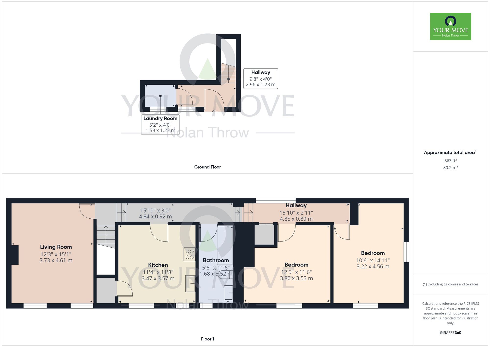 Floorplan of 2 bedroom  Flat to rent, Main Street, Adstock, Buckinghamshire, MK18