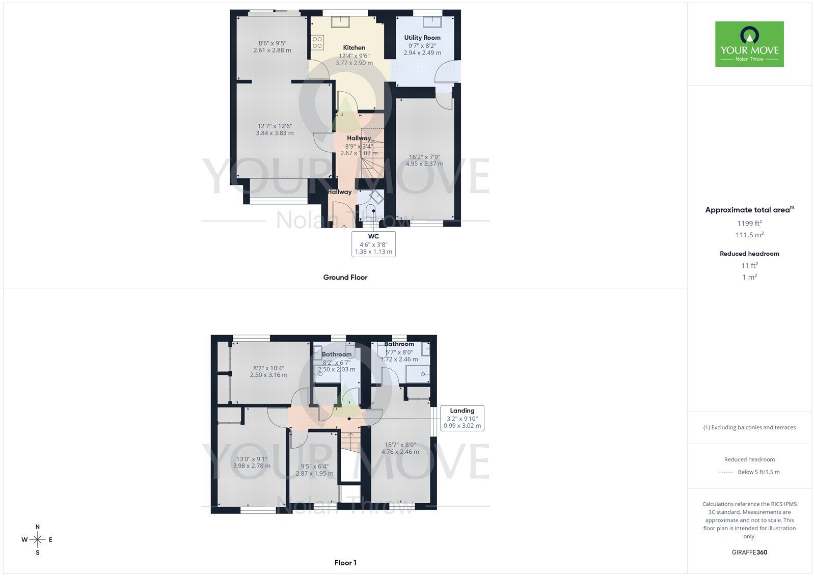 Floorplan of 5 bedroom Detached House for sale, Badgers Way, Buckingham, Buckinghamshire, MK18