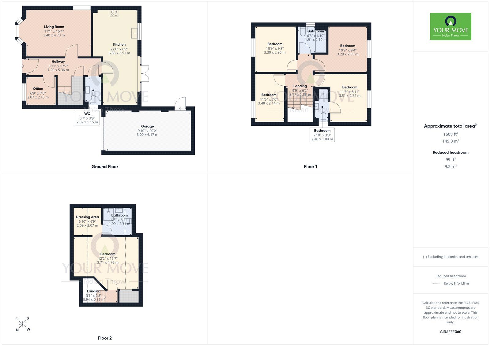 Floorplan of 5 bedroom Detached House for sale, Catchpin Street, Buckingham, Buckinghamshire, MK18