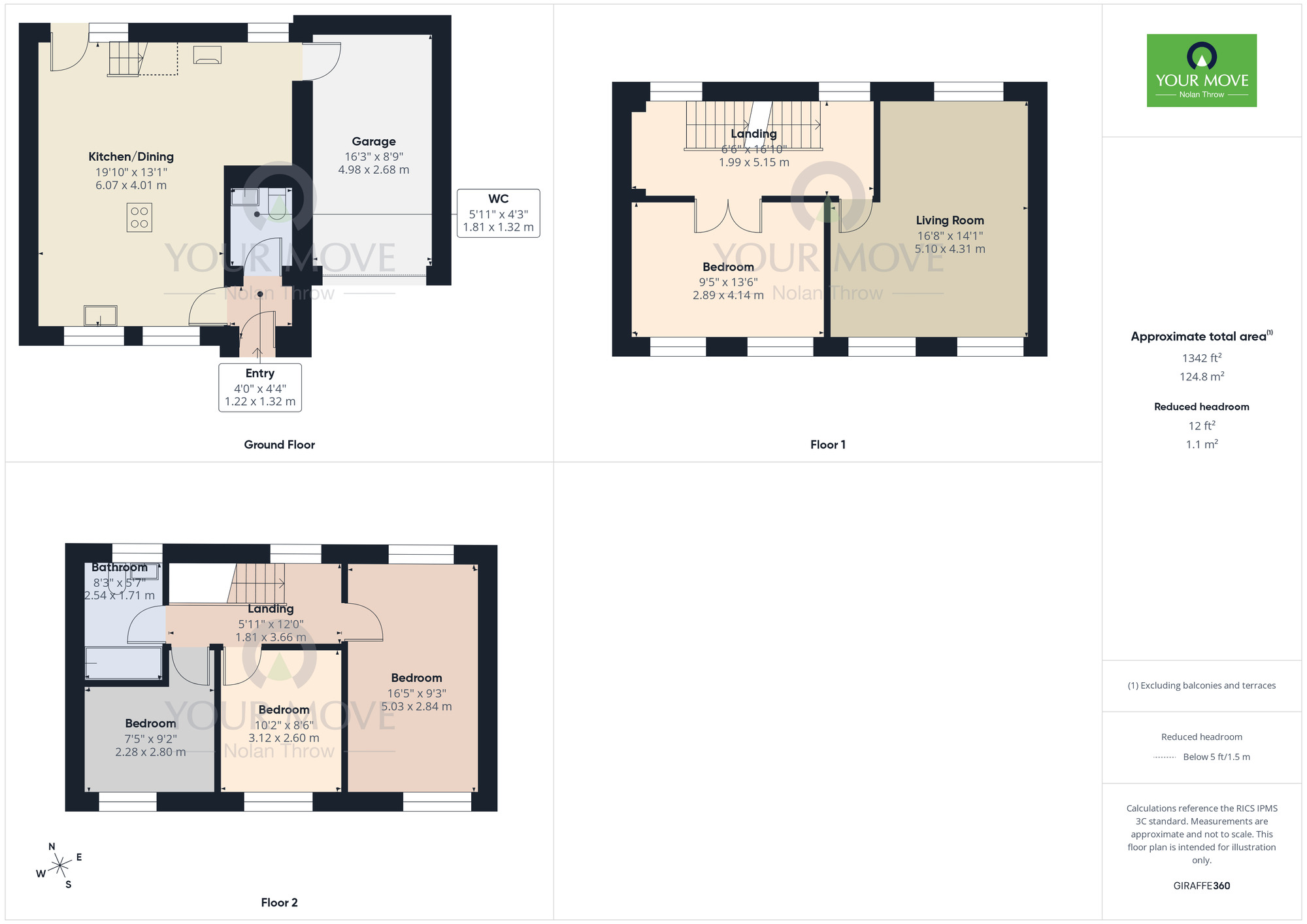 Floorplan of 4 bedroom House for sale, Highfield Park, Creaton, Northamptonshire, NN6