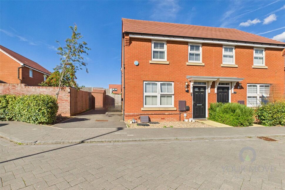 Main image of 3 bedroom Semi Detached House for sale, Alfred Way, Buckingham, Buckinghamshire, MK18