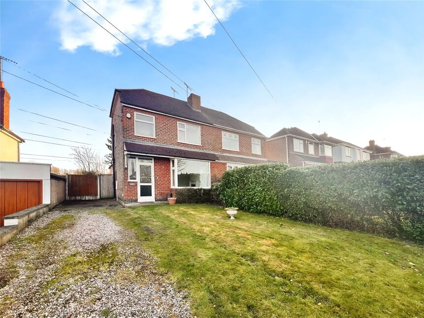 Main image of 3 bedroom Semi Detached House for sale, Bretby Lane, Bretby, Derbyshire, DE15