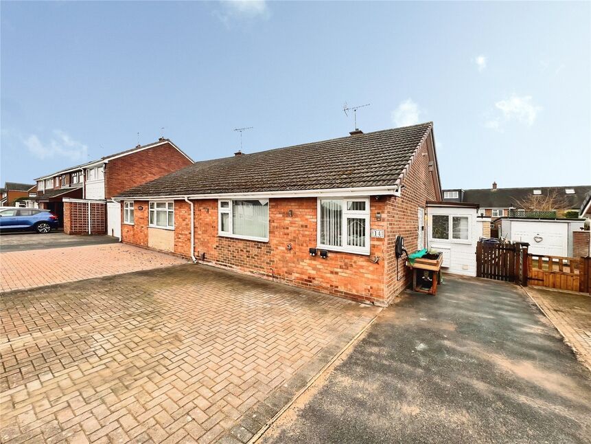 Main image of 2 bedroom Semi Detached Bungalow for sale, Priorylands, Stretton, Staffordshire, DE13