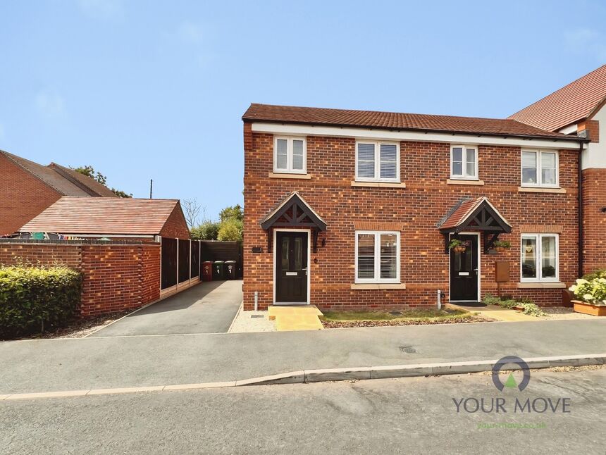 Main image of 3 bedroom Semi Detached House for sale, Rockingham Way, Stanton, Derbyshire, DE15