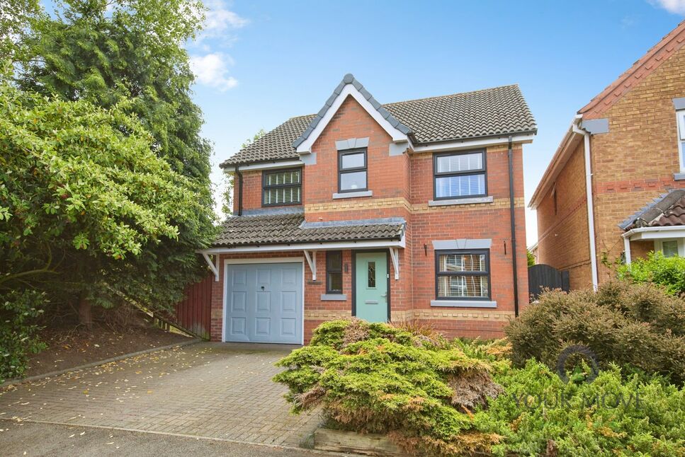 Main image of 4 bedroom Detached House for sale, Birch Close, Branston, Staffordshire, DE14