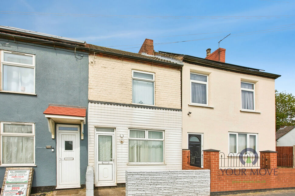 Main image of 2 bedroom Mid Terrace House for sale, Woodland Road, Stanton, Derbyshire, DE15
